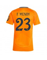 Real Madrid Ferland Mendy #23 Vieraspaita Naisten 2024-25 Lyhythihainen